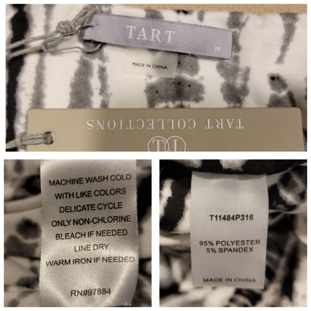 TART Collection Quin Tie-Dye Ruched Sleeveless Mini Dress - Picture 14 of 16